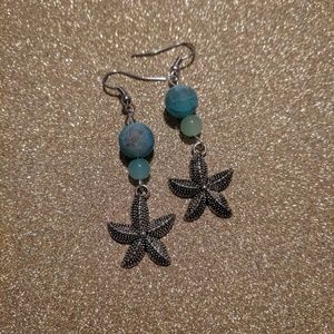 Star Fish Earrings Nautical